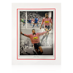 Brian Deane Signed Sheffield United Mount