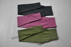 Seamless Yoga Pants - Moisture-Wicking Comfort in Stylish Brown for Gym and Everyday Wear