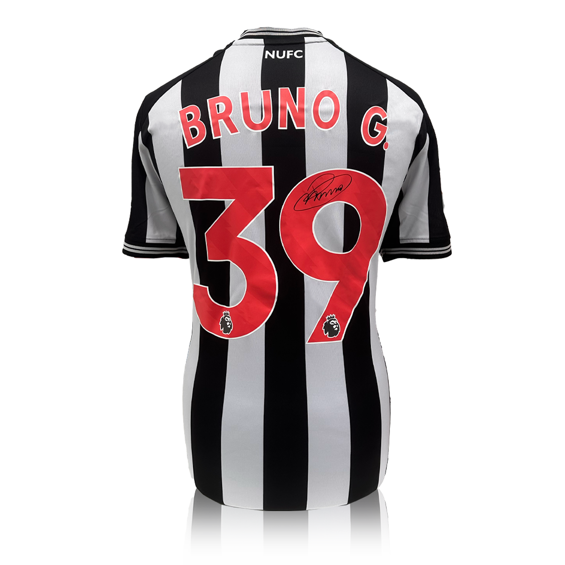 Bruno Guimarães Signed Newcastle United 23-24 Shirt
