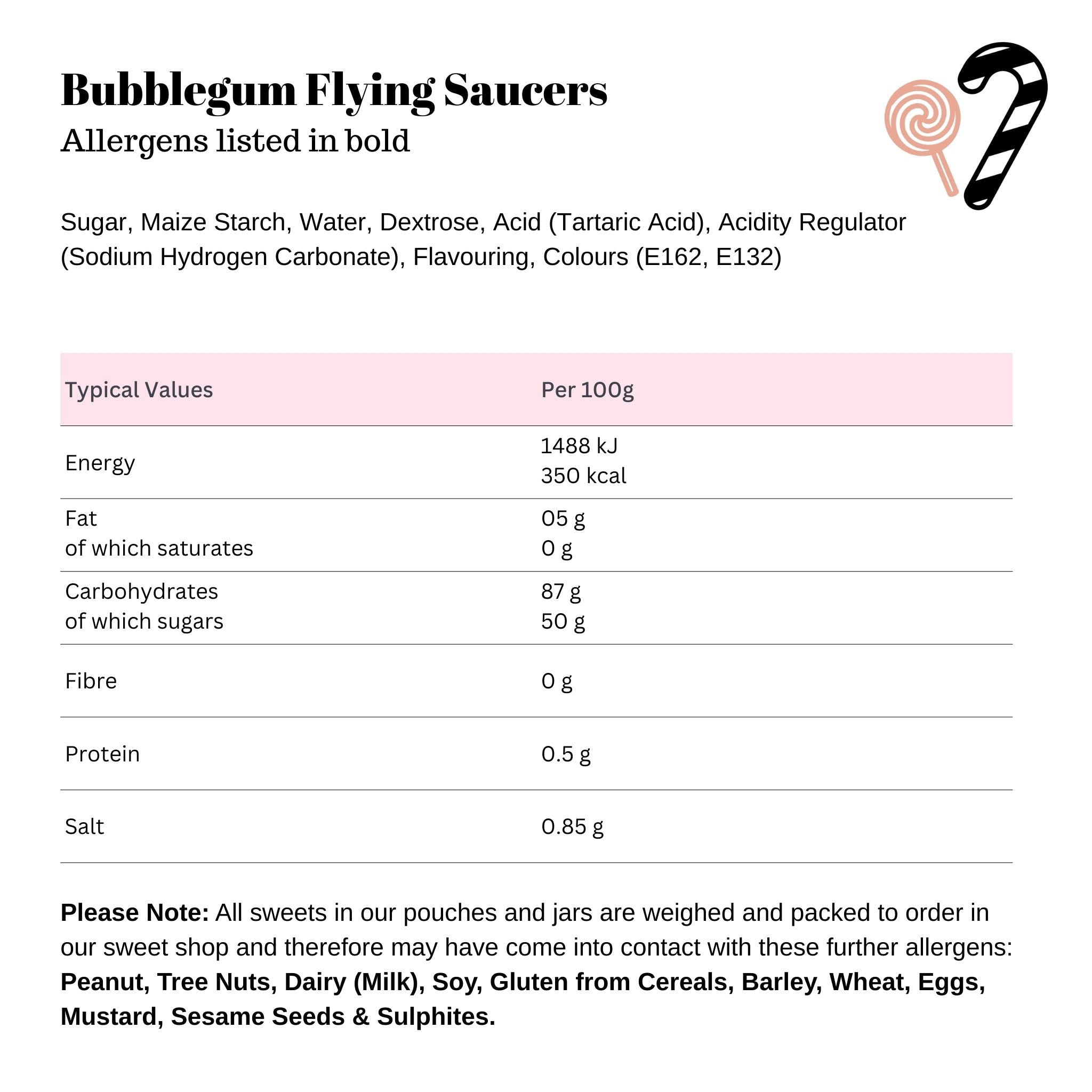 Bubblegum Flying Saucers