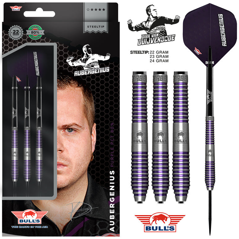 Bull's Dirk Van Duijvenbode Aubergenius 80%