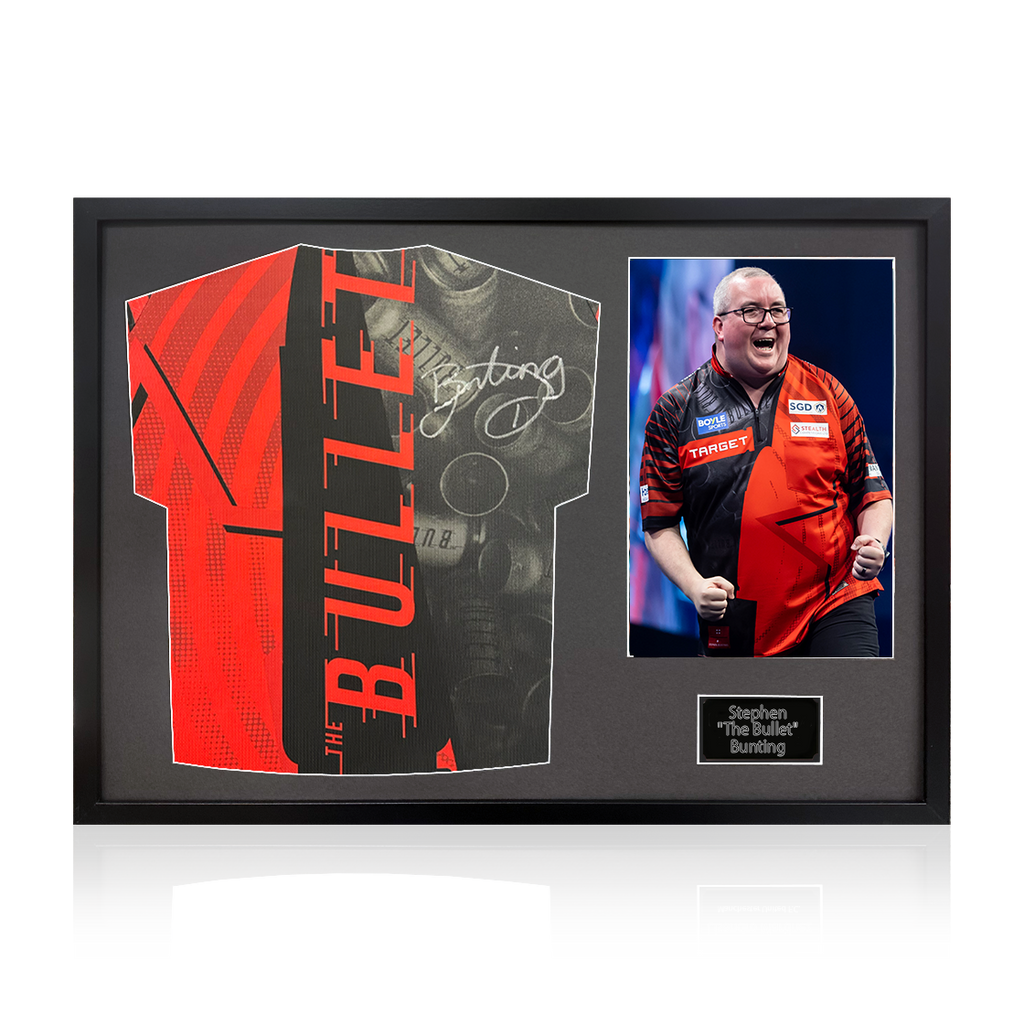 Stephen Bunting Signed 2025 Shirt Classic Frame