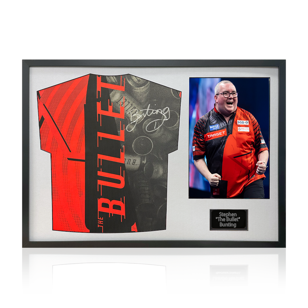 Stephen Bunting Signed 2025 Shirt Classic Frame