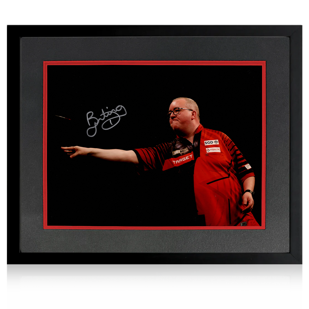 Stephen Bunting Signed Image Deluxe Mount Frame