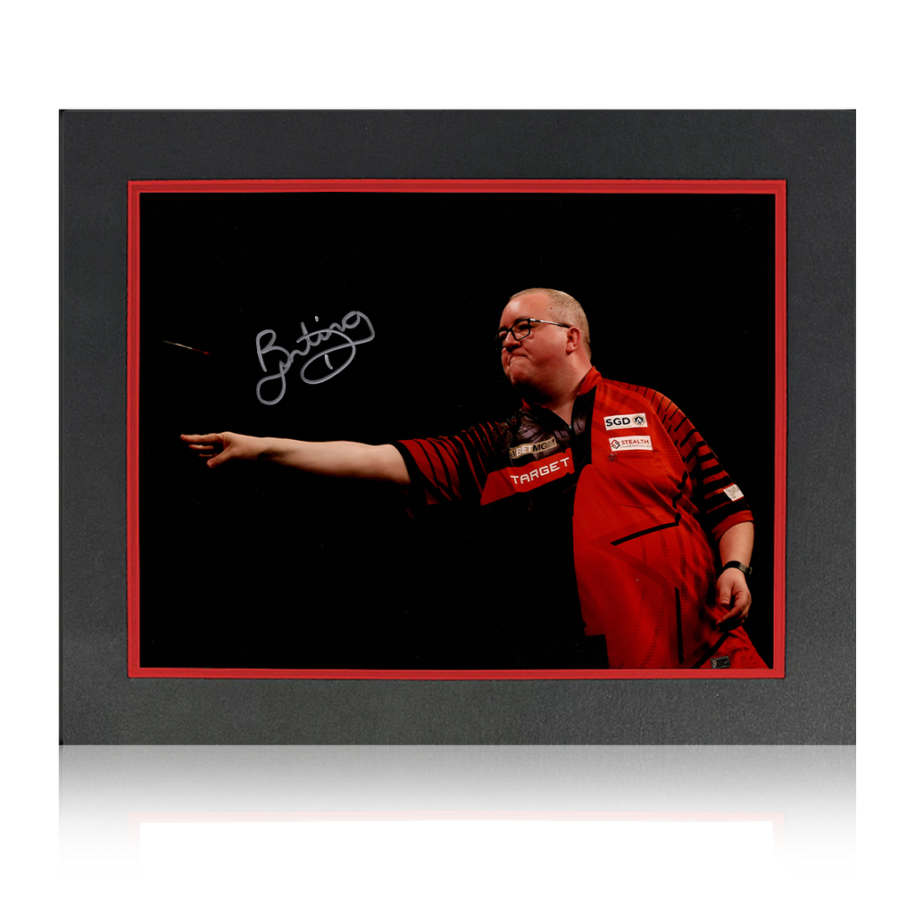 Stephen Bunting Signed Image Deluxe Mount