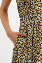 Cathleen Mini Santa Fe Floral Tea Dress