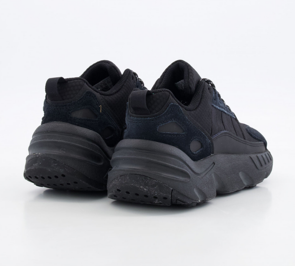 Adidas ZX 22 Boost Trainers Black Unisex Sneakers Size UK 5.5 EU 38.5