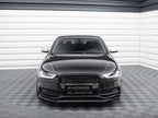 Maxton Design - FRONT SPLITTER V.1 AUDI S4 / A4 S-LINE B8 FL