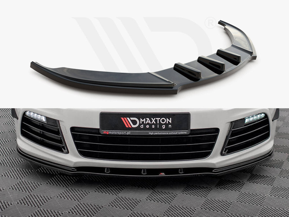 Maxton Design - Front Splitter V.1 Volkswagen Scirocco R Mk3