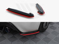 Maxton Design -Rear Side Splitters V.2 Subaru BRZ Mk1 / Mk1 Facelift