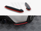 Maxton Design -Rear Side Splitters V.2 Subaru BRZ Mk1 / Mk1 Facelift