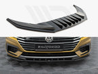 Maxton Design - Front Splitter V.3 Volkswagen Arteon R-Line Sedan / Shooting Brake Mk1