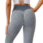 Chrleisure High Waist Seamless Leggings - Breathable, Stretchable for Yoga & Fitness