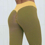 Chrleisure High Waist Seamless Leggings - Breathable, Stretchable for Yoga & Fitness