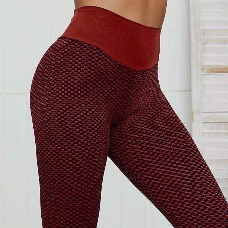 Chrleisure High Waist Seamless Leggings - Breathable, Stretchable for Yoga & Fitness