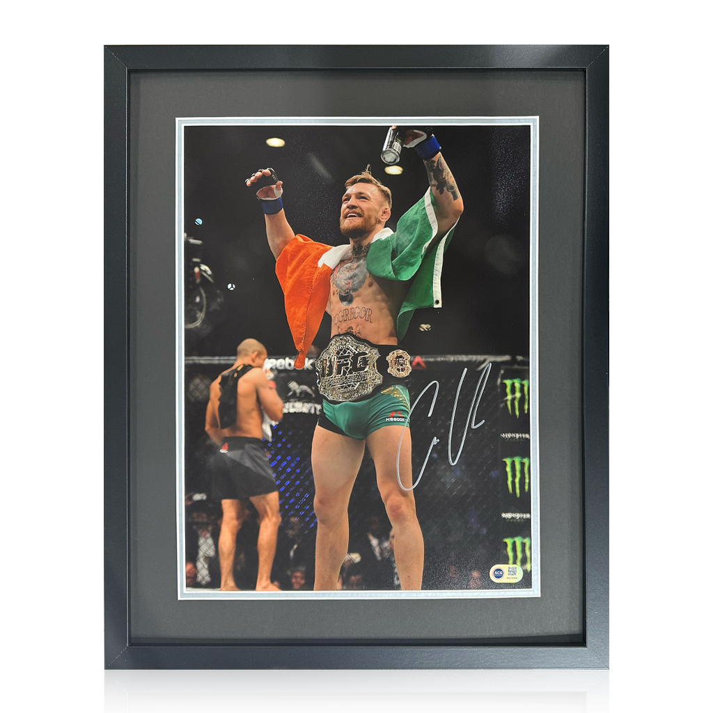 Conor McGregor Signed Image Compact Frame (ACG Cert)