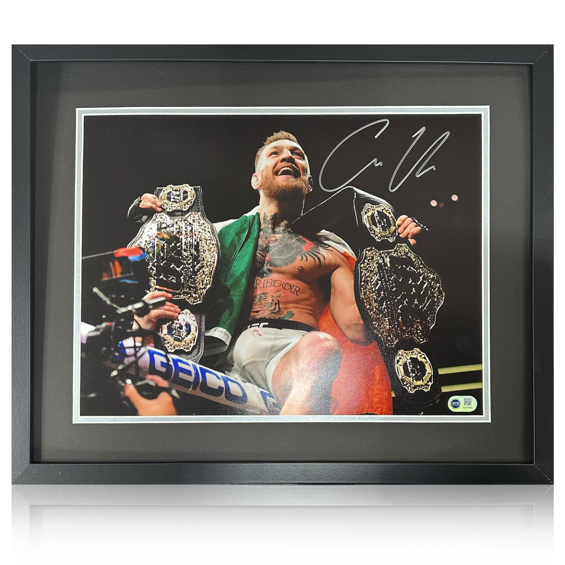 Conor McGregor Signed Image Compact Frame (ACG Cert)