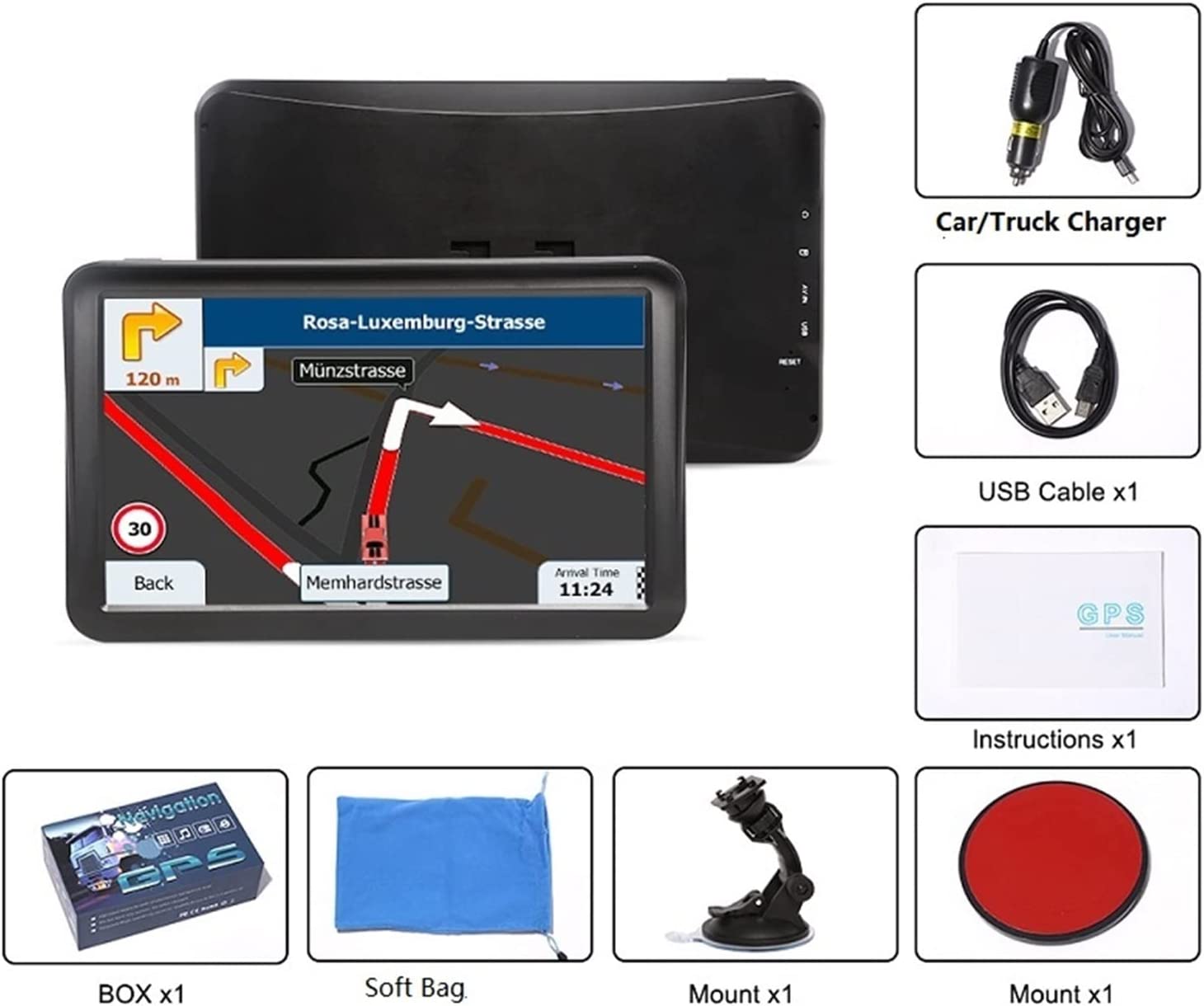 9" CMNAV Pro Truck Plus (Bluetooth Phone Calls Supported)
