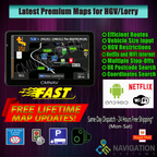 7" CMNAV TURBO Truck (Android, Wi-Fi)