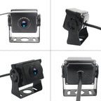 PZ612-4AHD IP67 120 Degree Car AHD 1080P 2 Megapixels 10 inch 4-Way Rearview Mirror Monitor, Night Vision Full Color, with Video Function, PZ612-4AHD
