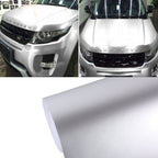 8m * 0.5m Ice Blue Metallic Matte Icy Ice Car Decal Wrap Auto Wrapping Vehicle Sticker Motorcycle Sheet Tint Vinyl Air Bubble Sticker, 8m * 0.5m