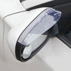1 Pair Car Rearview Mirror Rain Blades Car Back Mirror Eyebrow Rain Cover Car Rearview Mirror Eyebrow Covers Flexible Protection Rainproof Decoration Accessories, 3R-2101