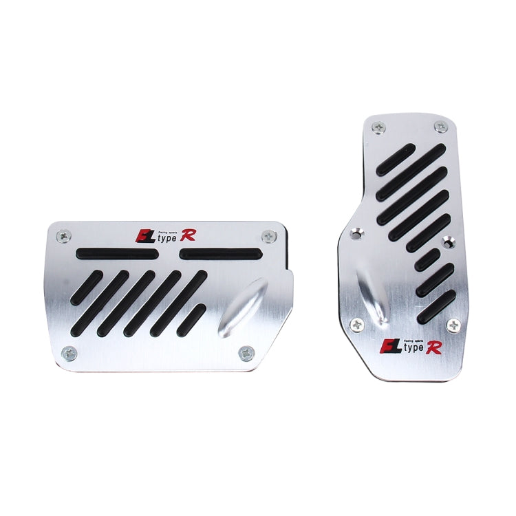 CS-322 2 in 1 Non-Slip Manual Car Truck Pedals Foot Brake Pad Cover Set, CS-322