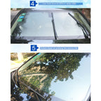 12 PCS Car Solid Wiper Fine Auto Window Cleaning Windshield Glass Cleaner Washer Tablets(1 PCS=4L Water), 12 PCS Glass Cleaner
