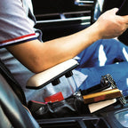 Universal Car Multi-functional Console Side Pocket Seat Gap Side Storage Box with Elbow Support Pad, with Pad