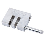 Car Auto Stainless Steel  Anti-theft Clutch Lock Car Brake Safety Lock Tool Accelerator Pedal Lock with Keys Suitable for Clutch Height Under 19.5cm, Clutch Height Under 19.5cm