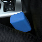 Safe Rubber Car Seat Belt Clips Locking Buckles Protective Cover, Black, Orange, Green, Blue, Red, Yellow