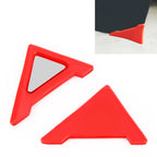 Universal Car Body Silicone Anti-collision Sticker Door corner Protector, Black, Blue, Red, White