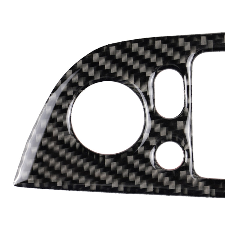 Car Carbon Fiber Window Lift Panel With Folding Key Soild Decorative Sticker for Left Drive BMW Z4  2009-2015, Window Lift Panel With Folding Key(Soild Color)