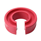 2 PCS Car Auto D Type Shock Absorber Spring Bumper Power Cushion Buffer, Spring Spacing: 22mm, Colloid Height: 43mm(Red), D  Type(Spring Spacing: 22mm, Height: 43mm)