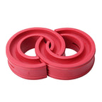 2pcs Car Auto F Type Shock Absorber Spring Bumper Power Cushion Buffer, F  Type(Spring Spacing: 12mm, Spring Diameter: 120mm)