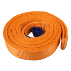 ZONGYUAN ZY-0223 Car 5m×5cm 8 Ton Towing 2 Ton Lifting Rope Straps High Strength Cable Cord Heavy Duty Recovery Securing Accessories for Cars Trucks(No Hook), 5m×5cm no hook