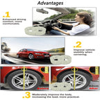 2 PCS Car Auto C+ Type Shock Absorber Spring Bumper Power Cushion Buffer, Spring Spacing: 32mm, Colloid Height: 60mm, C+ Type（Spring Spacing: 32mm, Height: 60mm）