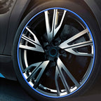 Universal Decorative Scratchproof Stickup 8M Flexible Car Wheel Hub TRIM Mouldings Shining Decoration Strip, 8m Shining, 8m