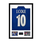 Joe Cole Signed Chelsea Shirt Premium Frame