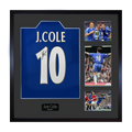 Joe Cole Signed Chelsea Shirt Elite Frame