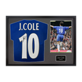 Joe Cole Signed Chelsea Shirt Classic Frame