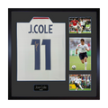 Joe Cole Signed England Shirt Elite Frame