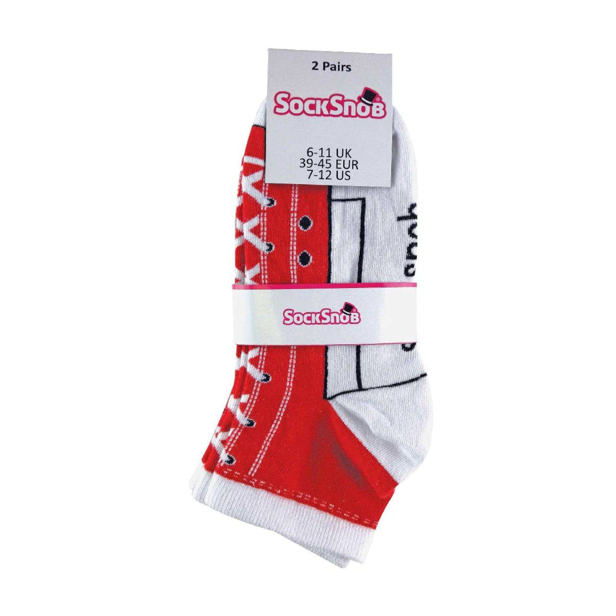 2 Pack Unisex Adult Cotton Socks That Look Like Shoes