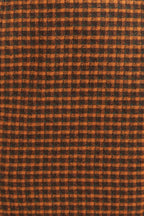 Louche Aubin Cottage Check A Line Mini Skirt Ginger