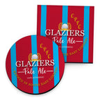 The Eagles Glaziers - Football Coaster - Square Or Circle