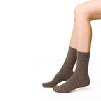 3 Pairs Ladies Alpaca Wool Winter Cushioned Thick Boot Socks