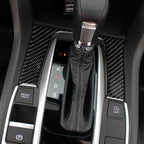 Car Carbon Fiber Gear Position Panel Decorative Sticker for Honda Tenth Generation Civic 2016-2019