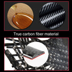 Carbon Fiber Car Gear Decorative Sticker for Jaguar F-PACE, Gear