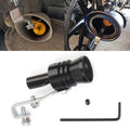 Universal Aluminium Turbo Sound Auspuff-Schalldämpfer-Pfeife Auto-/Motorrad-Simulator-Pfeife, Größe: XL, Außendurchmesser: 35mm, Größe: XL (Rot), Größe: XL (Silber), Größe: XL (Schwarz), Größe: XL (Gold), Größe: XL (Blau)