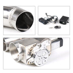 CNSPEED Y Shape 2 In 1 Car Remote Control Electric Exhaust Valve Pipe, Size: 2 inch, Size: 2 inch